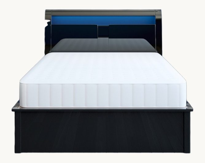 WavyHIGH GLOSS STORAGE BED