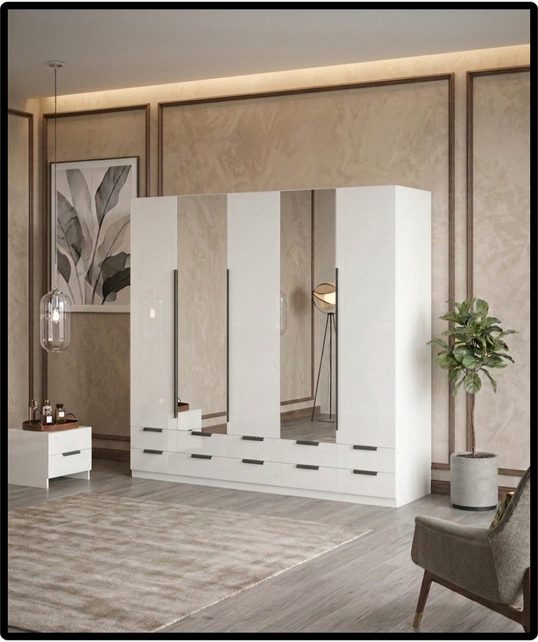 MCR Furnitures wardrobe in a styled bedroom